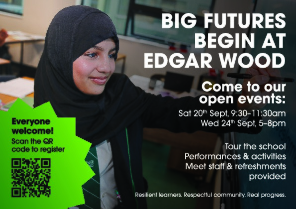 Open Evensts flyer front
