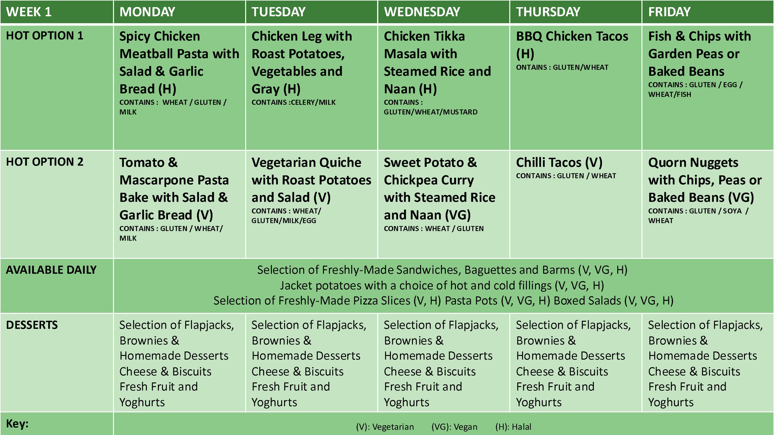 EWA SEPTEMBER 2025 MENUS Page 1